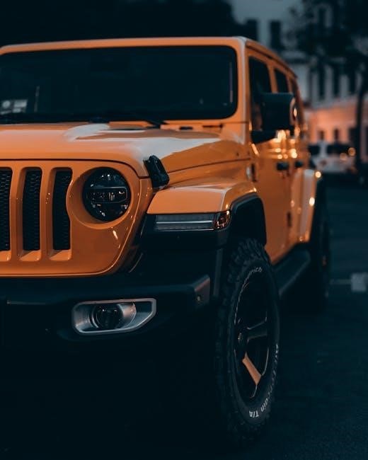 2012 jeep wrangler owners manual